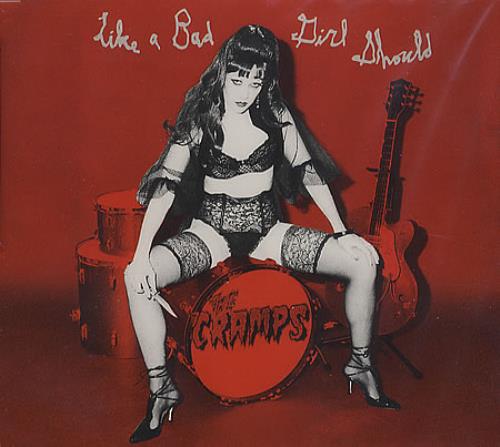 The Cramps Like A Bad Girl Should CD single (CD5 / 5") Dutch CRAC5LI255353