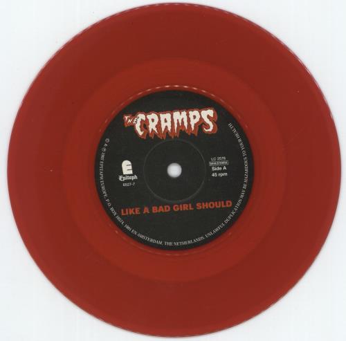 The Cramps Like A Bad Girl Should 7" vinyl single (7 inch record / 45) Dutch CRA07LI651643