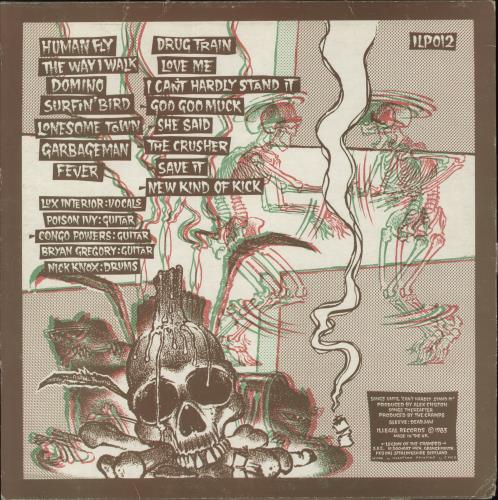 The Cramps Off The Bone - EX vinyl LP album (LP record) UK CRALPOF607562