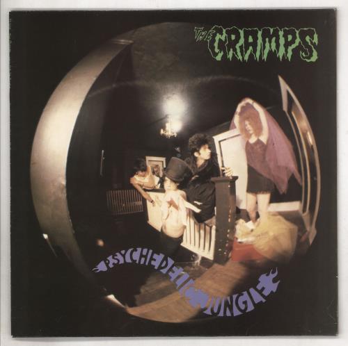 The Cramps Psychedelic Jungle - EX vinyl LP album (LP record) UK CRALPPS738469
