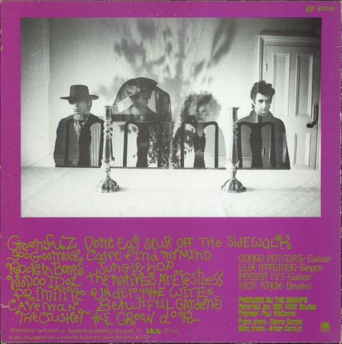 The Cramps Psychedelic Jungle - VG vinyl LP album (LP record) UK CRALPPS772313