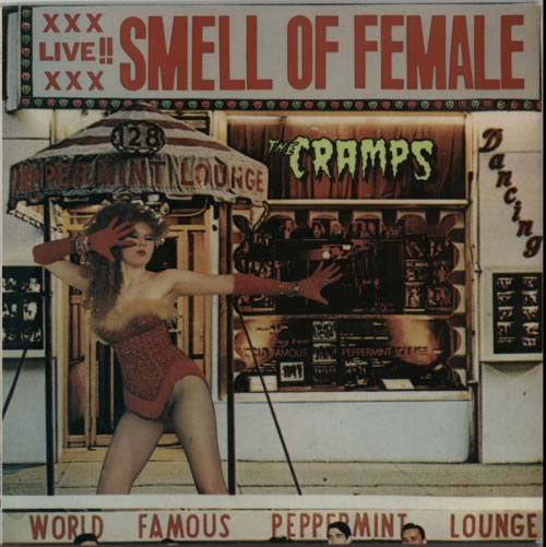 The Cramps Smell Of Female + Postcards vinyl LP album (LP record) UK CRALPSM604470