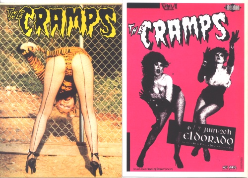 The Cramps Smell Of Female + Postcards vinyl LP album (LP record) UK CRALPSM604470