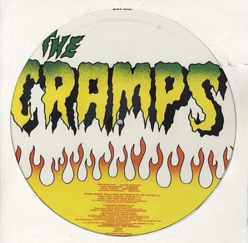 The Cramps Smell Of Female - Picture Disc picture disc LP (vinyl picture disc album) UK CRAPDSM35982