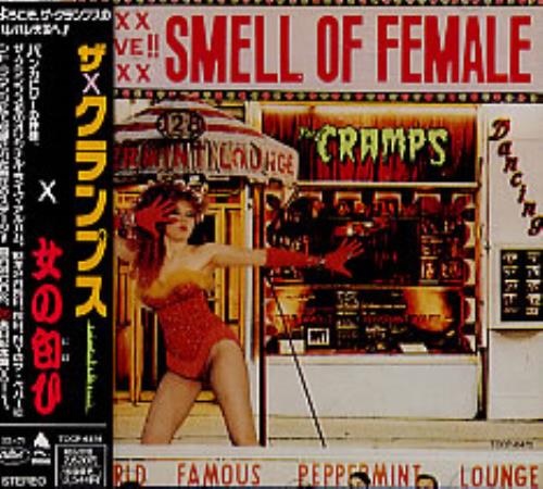 The Cramps Smell Of Female CD album (CDLP) Japanese CRACDSM233839