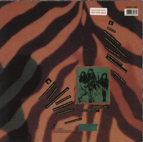 The Cramps Stay Sick! - Factory Sample vinyl LP album (LP record) UK CRALPST863912