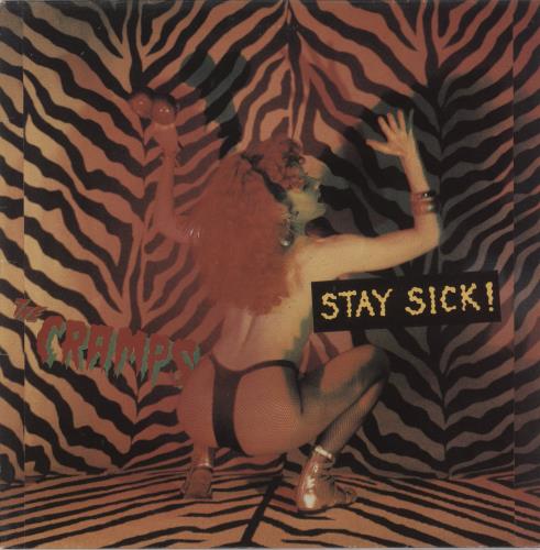 The Cramps Stay Sick! - VG vinyl LP album (LP record) UK CRALPST891808