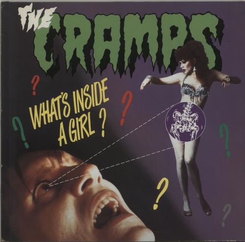 The Cramps What's Inside A Girl 12" vinyl single (12 inch record / Maxi-single) UK CRA12WH44212