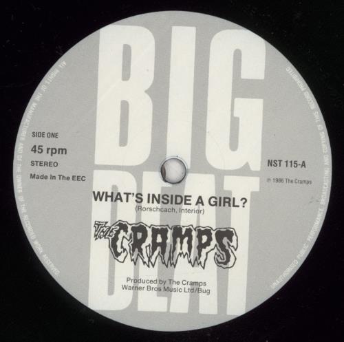 The Cramps What's Inside A Girl 12" vinyl single (12 inch record / Maxi-single) UK CRA12WH44212