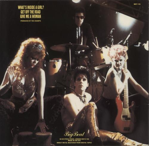 The Cramps What's Inside A Girl 12" vinyl single (12 inch record / Maxi-single) UK CRA12WH44212