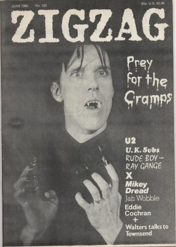 The Cramps Zig Zag Magazine No. 102 magazine UK CRAMAZI767644