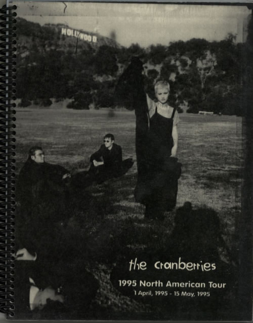 The Cranberries 1995 North American Tour + Tour Pass Itinerary UK CRBITNO613098