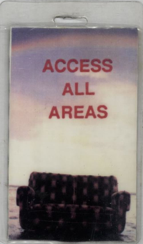 The Cranberries 1995 North American Tour + Tour Pass Itinerary UK CRBITNO613098