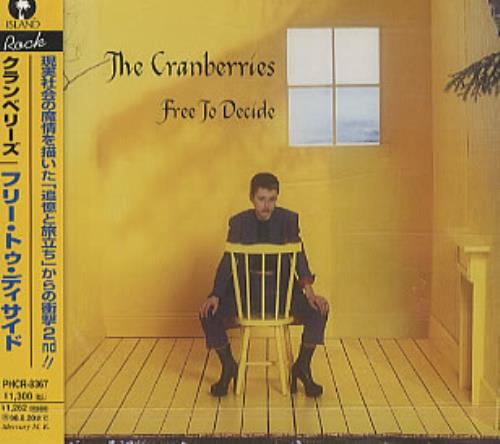 The Cranberries Free To Decide CD single (CD5 / 5") Japanese CRBC5FR137881
