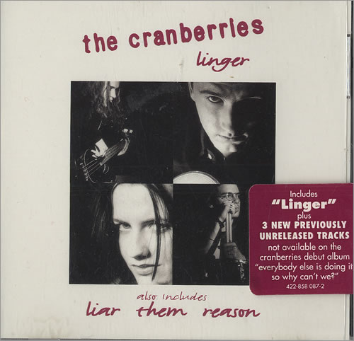 The Cranberries Linger CD single (CD5 / 5") US CRBC5LI44455