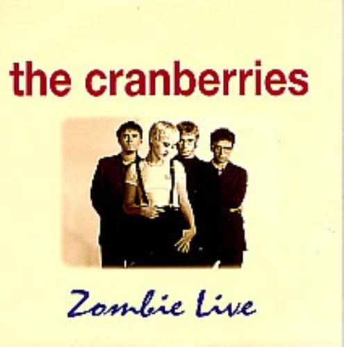 The Cranberries Zombie Live CD single (CD5 / 5") Spanish CRBC5ZO48653