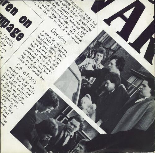 The Cravats Gordon / Situations Vacant 7" vinyl single (7 inch record / 45) UK CT007GO780617