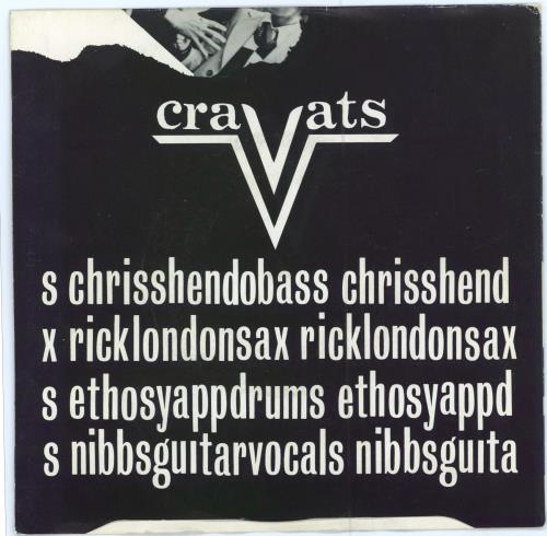 The Cravats Gordon / Situations Vacant 7" vinyl single (7 inch record / 45) UK CT007GO780617