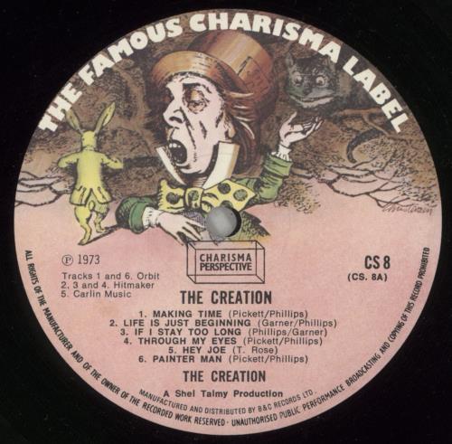 The Creation '66-'67 (Sixty-Six To Sixty-Seven) - VG vinyl LP album (LP record) UK TCTLPSI871661