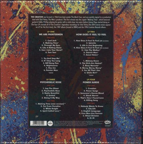The Creation Creation Theory - Sealed Vinyl Box Set UK TCTVXCR892667