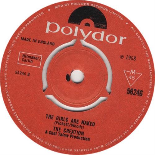 The Creation Midway Down 7" vinyl single (7 inch record / 45) UK TCT07MI440453