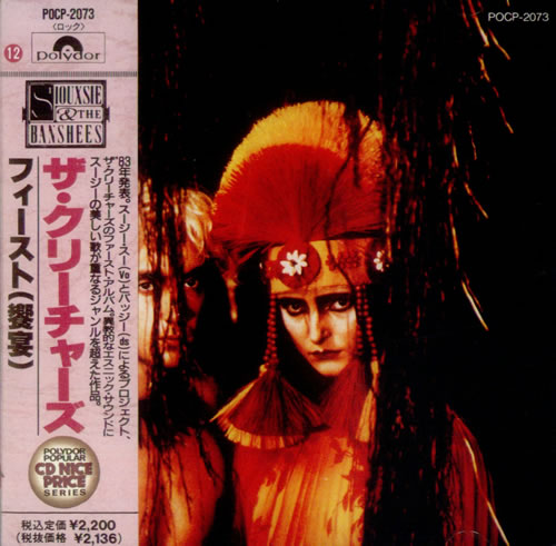 The Creatures (80s) Feast CD album (CDLP) Japanese CRTCDFE01996