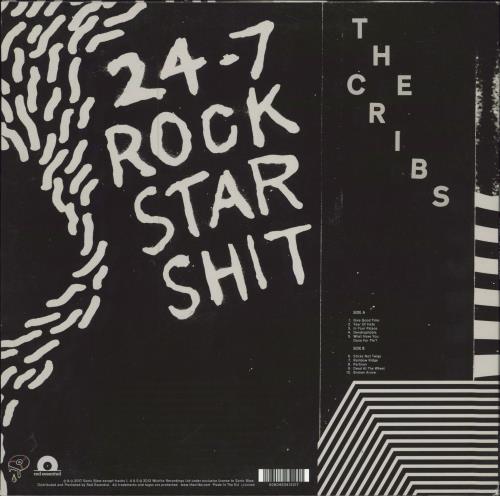 The Cribs 24-7 Rock Star Shit vinyl LP album (LP record) UK TC1LPRO786441