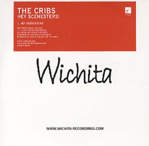 The Cribs Hey Scenesters CD single (CD5 / 5") UK TC1C5HE319969