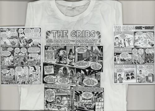 The Cribs Ignore The Ignorant - Small + Comic t-shirt UK TC1TSIG585842