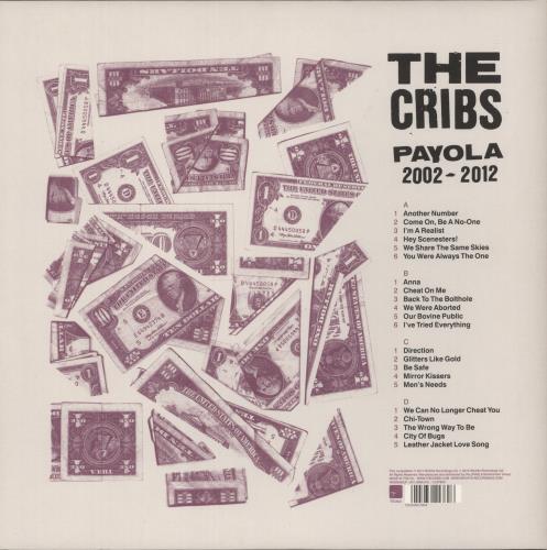 The Cribs Payola 2002-2012 2-LP vinyl record set (Double LP Album) UK TC12LPA886400