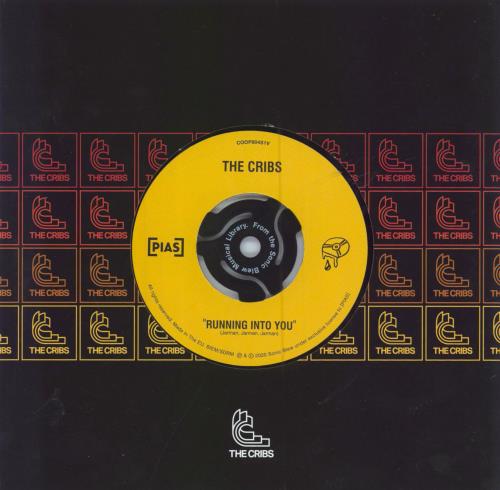 The Cribs Running Into You 7" vinyl single (7 inch record / 45) UK TC107RU786272