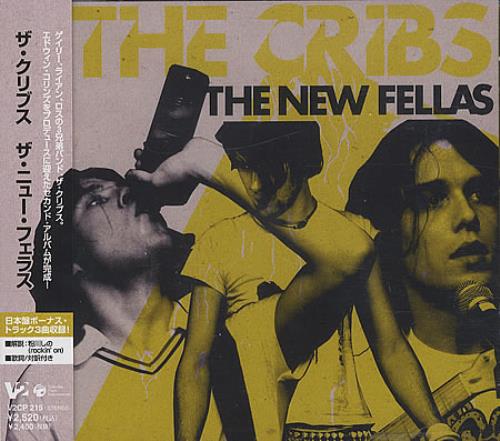 The Cribs The New Fellas CD album (CDLP) Japanese TC1CDTH392608