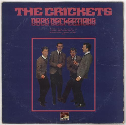 The Crickets Rock Reflections vinyl LP album (LP record) UK CKTLPRO722598