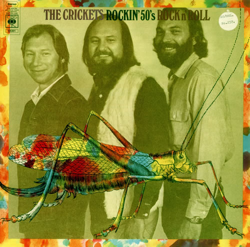 The Crickets Rockin' 50's Rock n' Roll vinyl LP album (LP record) UK CKTLPRO453946