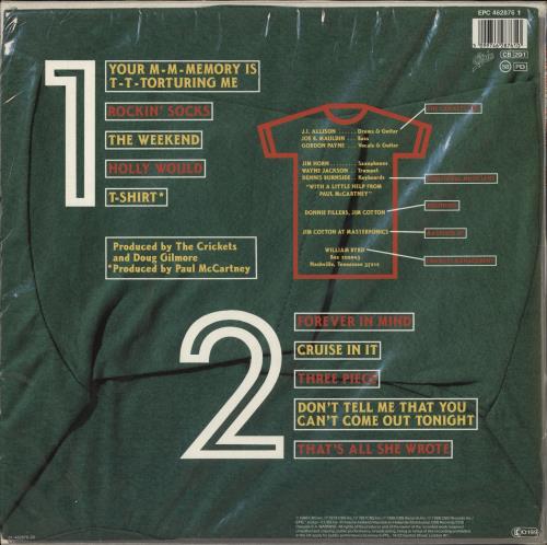 The Crickets T-Shirt vinyl LP album (LP record) Dutch CKTLPTS183480