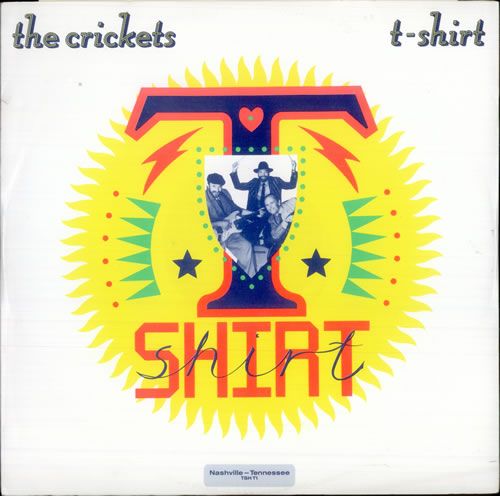 The Crickets T-Shirt 12" vinyl single (12 inch record / Maxi-single) UK CKT12TS73308