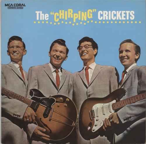 The Crickets The Chirping Crickets vinyl LP album (LP record) UK CKTLPTH712327