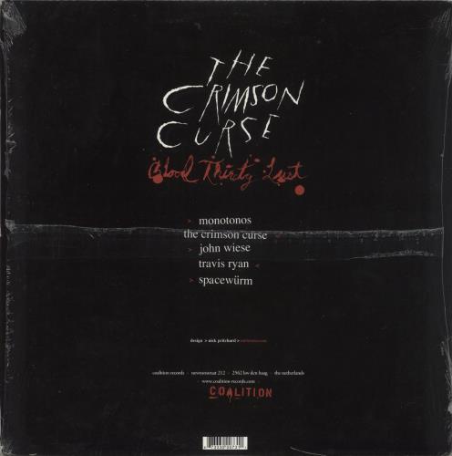 The Crimson Curse Blood Thirsty Lust 12" vinyl single (12 inch record / Maxi-single) Dutch 9IY12BL866174