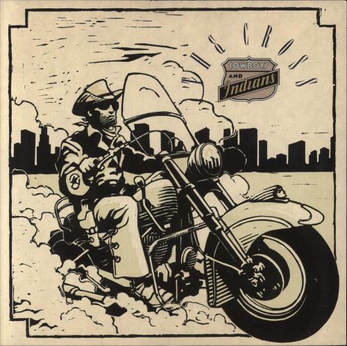The Cross Cowboys & Indians - EX 12" vinyl single (12 inch record / Maxi-single) UK CRO12CO08387