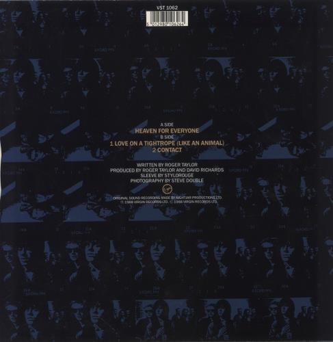 The Cross Heaven For Everyone - EX 12" vinyl single (12 inch record / Maxi-single) UK CRO12HE859637