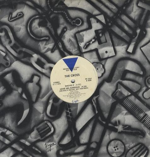 The Cross Shove It 12" vinyl single (12 inch record / Maxi-single) US CRO12SH40234