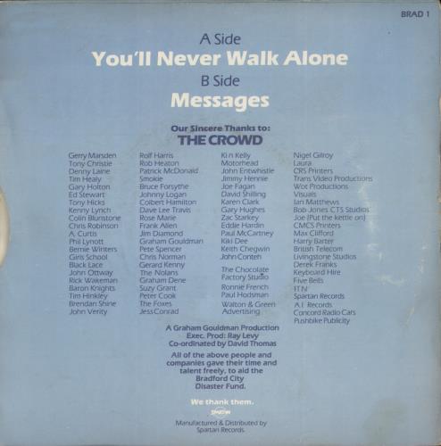 The Crowd You'll Never Walk Alone 7" vinyl single (7 inch record / 45) UK XHM07YO222122