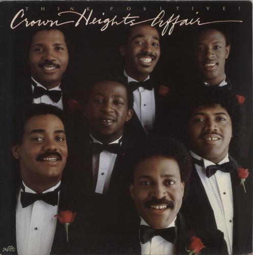 The Crown Heights Affair Think Positive! - Gold Stamp vinyl LP album (LP record) UK 1CHLPTH523023