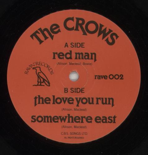 The Crows (Indie) Redman 12" vinyl single (12 inch record / Maxi-single) UK S8U12RE502136