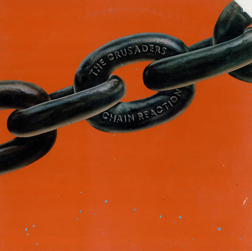 The Crusaders Chain Reaction - Promo vinyl LP album (LP record) US CDULPCH478062