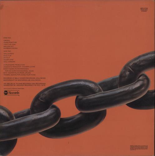 The Crusaders Chain Reaction vinyl LP album (LP record) UK CDULPCH516548