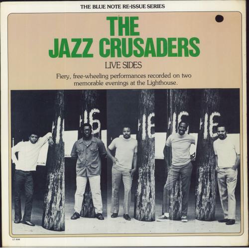 The Crusaders Live Sides - 'b' Label vinyl LP album (LP record) US CDULPLI658377
