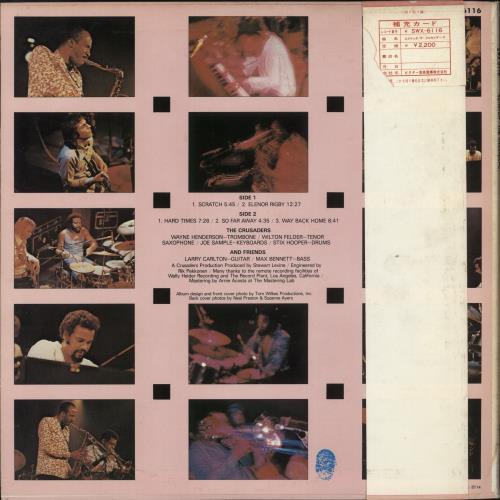 The Crusaders Scratch vinyl LP album (LP record) Japanese CDULPSC885644