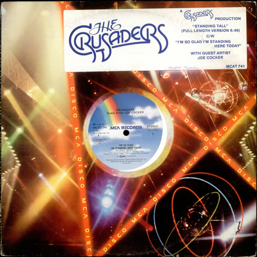 The Crusaders Standing Tall 12" vinyl single (12 inch record / Maxi-single) UK CDU12ST523467
