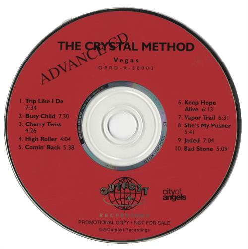 The Crystal Method Vegas CD album (CDLP) US TCMCDVE440283